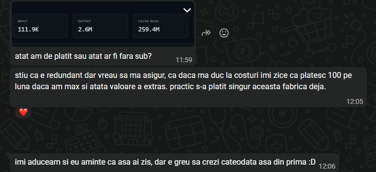Testimonial cursant - sistemul s-a platit singur